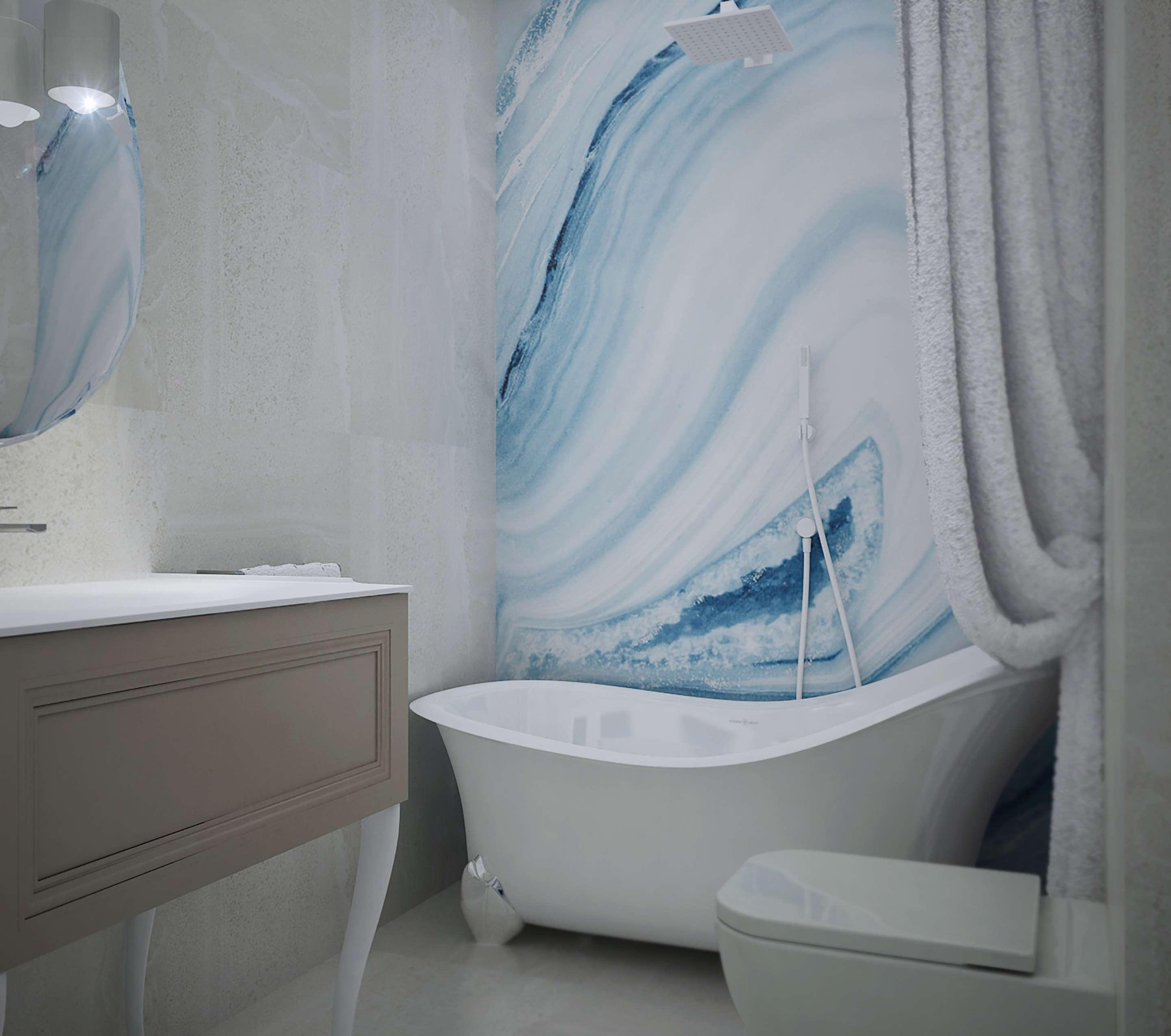 Gallery 37 Powered By Aston Plovdiv Bagian luar foto Bathroom with a shower curtain