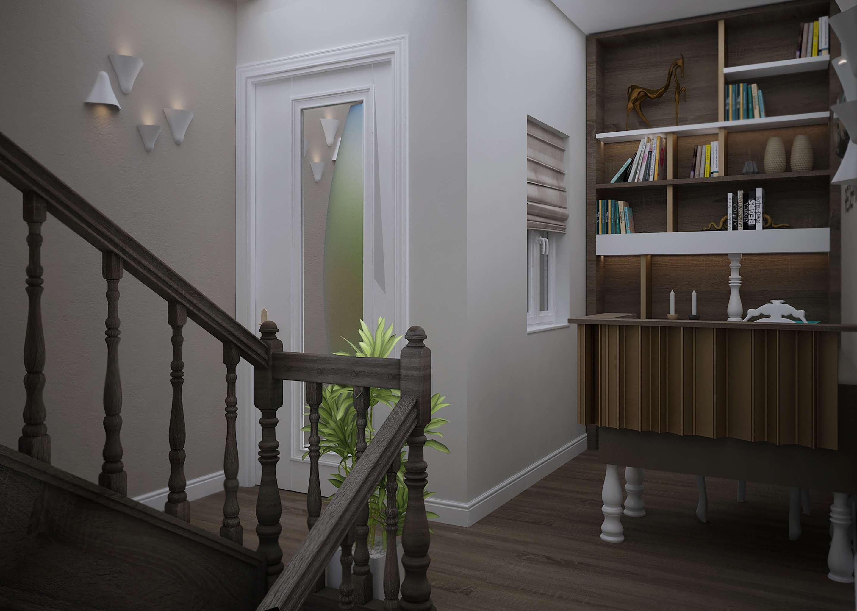 Gallery 37 Powered By Aston Plovdiv Bagian luar foto A 3D rendering of a staircase