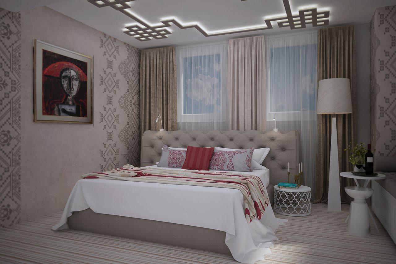 Gallery 37 Powered By Aston Plovdiv Bagian luar foto 3D rendering of a bedroom